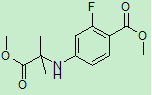 Benzoic acid, 4-​[(2-​methoxy-​1,​1-​dimethyl-​2-​oxoethyl)​amino]​-​, methyl ester