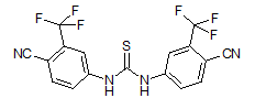 N,​N'-​bis[4-​cyano-​3-​(trifluoromethyl)​phenyl]​-Thiourea