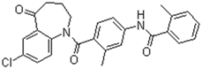 7-氯-1-[2-甲基-4-[(2-甲基苯甲酰)氨基]苯甲酰基]-5-氧代-2,3,4,5-四氢-1H-1-苯并氮杂卓
