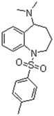 5-二甲胺基-2,3,4,5-四氢-1-对甲苯磺酰基-1H-苯并氮杂卓
