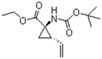 (1R,2S)-1-[(叔丁氧羰基)氨基]-2-乙烯基环丙烷羧酸乙酯