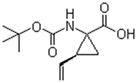 (1R,2S)-1-叔丁氧羰基氨基-2-乙烯基环丙烷甲酸