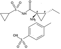 (1R,2R)-1-氨基-N-(环丙基磺酰基)-2-乙基环丙烷甲酰胺对甲苯磺酸盐